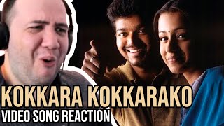 Kokkara Kokkarako - Video Song Reaction | Ghilli Thalapathy Vijay Trisha  Vidyasagar