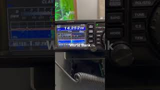 World Bank Yaesu FT- 991a and Ultimax efhw antenna