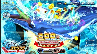 釣りスピリッツ【FISHING SPIRITS】ダイヒョウザンクジラ　６００枚ゲット。