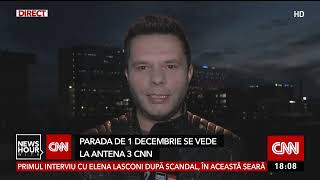 Parada de 1 Decembrie, într-o ediție spectaculoasă, la Antena 3 CNN