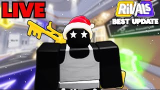 🔴ROBLOX RIVALS LIVE🔴NEW CHRISTMAS UPDATE!