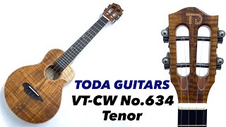 【TODA Guitars】VT-CW No.634 テナーサイズ