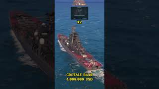 Level 20 equipment set for the RF Admiral Nakhimov Cruiser in the game Modern Warships