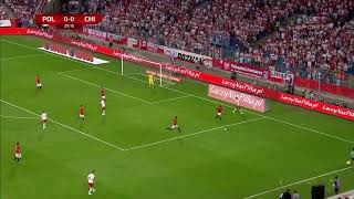 Polska - Chile GOL ROBERTA LEWANDOWSKIEGO  NA 1-0
