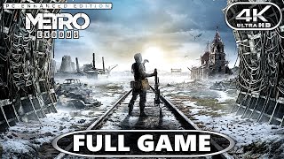 Metro Exodus Enhanced Edition PC Gameplay Walkthrough Part 1 Full Game 4K 60FPS ULTRA No Commentary