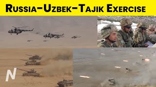 Russian - Uzbek - Tajik Military Exercise Near Afghan Border | Is Russia Preparing for War?