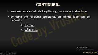 Infinite loop in C language Ep-13 #loop #infiniteloop #endlessloop #indefiniteloop #nesting #basic_c