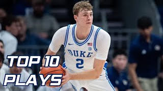 Cooper Flagg Top 10 Plays - #1 OVERALL PICK 2025 NBA DRAFT!