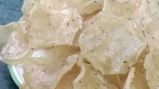 कुकर में चावल के पापड़ बनाने का एकदम परफेक्ट तरीका |how to make rice papad | Chawal papad recipe