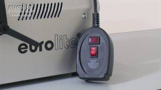 EUROLITE N-110 silver with On/off remote control - English