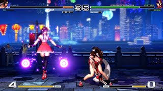 アテナちゃんと対戦【KOF14】不知火舞　THE KING OF FIGHTERS XIV　Mai Shiranui