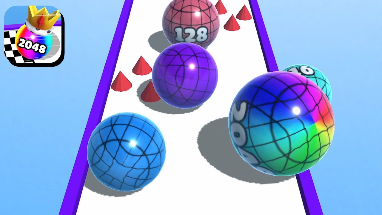 Ball Merge 2048 All Levels Ball Gameplay Android Ios Level 366