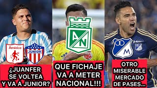 🔴 UY!!! ¿SE LE TORCIÓ JUANFER A AMÉRICA Y VA PA JUNIOR? - QUE FICHAJE VA A METER NACIONAL!!!