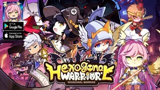 Hexagonal Warrior (Lanzamiento Suave) Gameplay Android APK RPG!