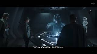 one angry father coming right up - Mando threatening Moff Gideon