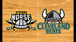 HooBallin x College Hoops | CLEVELAND STATE VIKINGS vs Northern Kentucky Norse