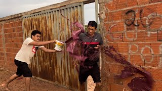 FUNCIONÁRIO DA UMA PlSA NO BRUTINHO E DESTRÓI A LOJA