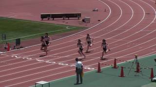 2017東部強化記録会0603　女子100m　16組～18組