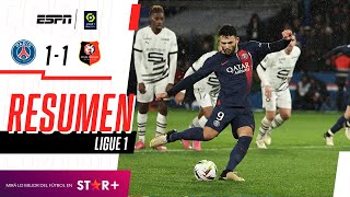 ¡AGÓNICO EMPATE PARISINO PARA SEGUIR CON 11 PUNTOS DE VENTAJA! | PSG 1-1 Rennes | RESUMEN
