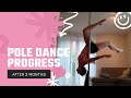 Pole Dance Progress 3 Months