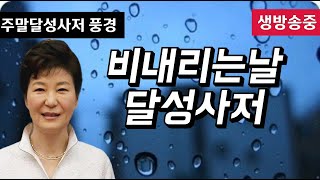 🔺️주말달성사저 풍경 🔺️ 비내리는날...