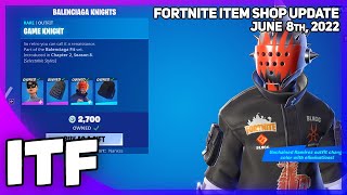 Fortnite Item Shop BALENCIAGA SET IS BACK! [June 8th, 2022] (Fortnite Battle Royale)