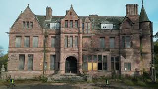 St Andrews Craigtoun Hospital ABANDONED for Decades 4K Drone view