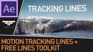 3D Motion Tracked Lines Effect + Free Lines Toolkit