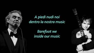 Ed Sheeran, Perfect Symphony ft. Andrea Bocelli (lyrics & translate)