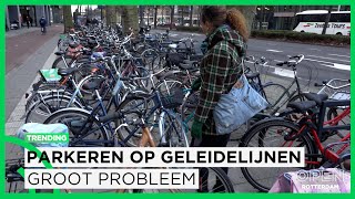 Slechtziende Annemarie struikelt over fietsen en scooters op blindengeleidelijnen | TRENDING