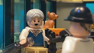 Eating a Meal!...A Succuolent Lego Chinese Meal - Charles Dozsa (Mr Democracy Manifest) BrickFilm