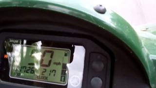 2008 Yamaha Rhino 700 Top speed