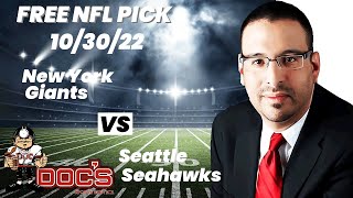 NFL Picks - New York Giants vs Seattle Seahawks Prediction, 10/30/2022 Week 8 NFL Expert Best Bets