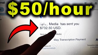 $50/HOUR with AI & Transcription Jobs Online From Home Worldwide (NO EXPERIENCE)