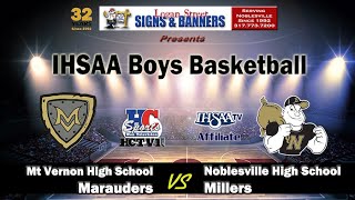 Mt Vernon vs Noblesville | Junior Varsity | IHSAA Boys Basketball