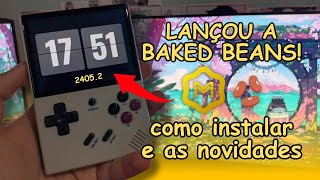 LANÇOU a BAKED BEANS! Como instalar o UPDATE no seu RG35XX! (muOS 2405.2)