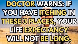 Doctor Warning: If you have Itching in these 3 Places, Your Life Expectancy Will not be Long