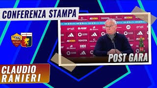 Conferenza stampa di Claudio Ranieri post Roma-Genoa 17/01/2025