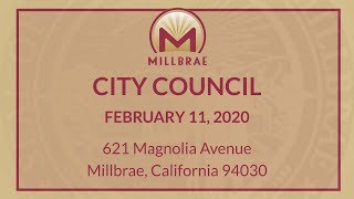 Millbrae City Council - February 11, 2020