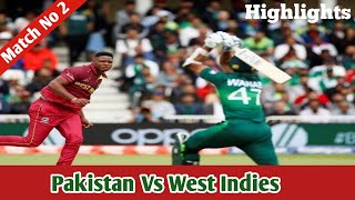 Cricket World Cup 2019 Highlights || Pakistan Vs West Indies CWC19 Match Highlights