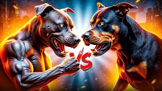 Pitbull vs Rottweiler: The Ultimate Showdown