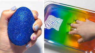 ASMR Slime! Relaxing video compilation! Relaxing sound!  #2997