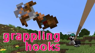 Shoobadom's Grappling Hooks - Minecraft Plugin Overview and Tutorial