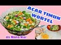 ACAR TIMUN WORTEL ala Mama Niar