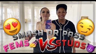 Daddy Kaine and Coco LESBIAN Smash Or Pass (STUDS VS FEMS)