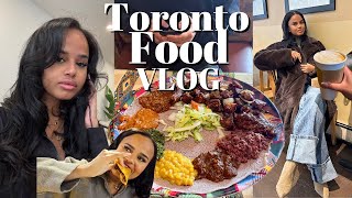 Trying NEW Food Spots in TORONTO | Ethiopian Food, Ramen, Birria Tacos, New Cafe's |@FashionNova