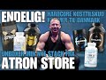 Afslører min stack af lovlige kosttilskud! Svenske Atron Store er ENDELIG! kommet til Danmark!