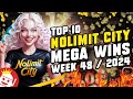 ⚡ TOP 10 NOLIMIT CITY COMMUNITY BIGGEST WINS OF WEEK #48 - 2024