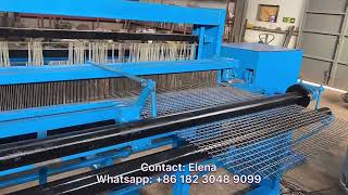 1.8mm to 4 mm fully Automatic Crimped Mesh Machine Working Video +86 182 3048 9099