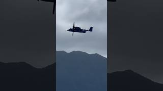 Amazing Close up of a Bell Boeing V-22 Osprey flying in paradise #amazing #aviation